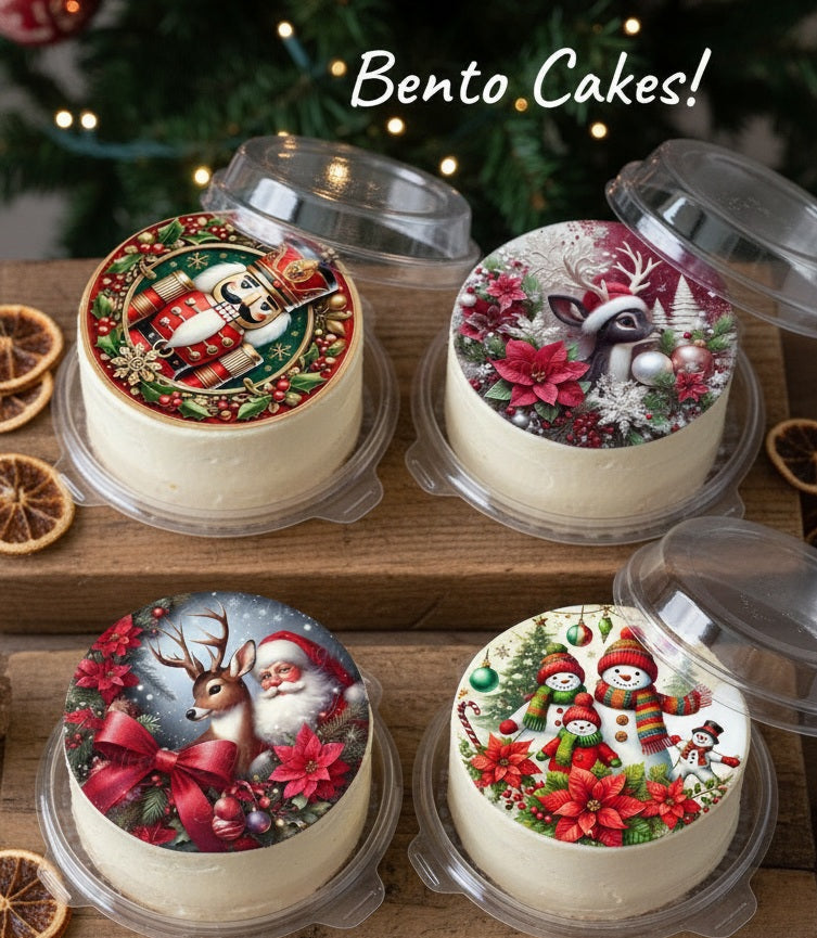 Bento cake navideños 🎄