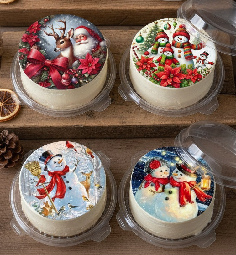 Bento cake navideños 🎄