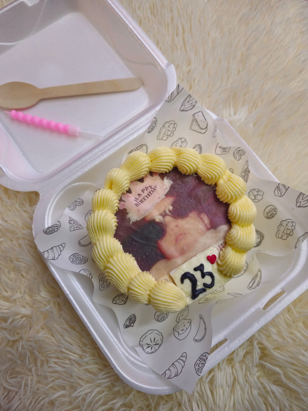 Bento Cake Cumple mes/año