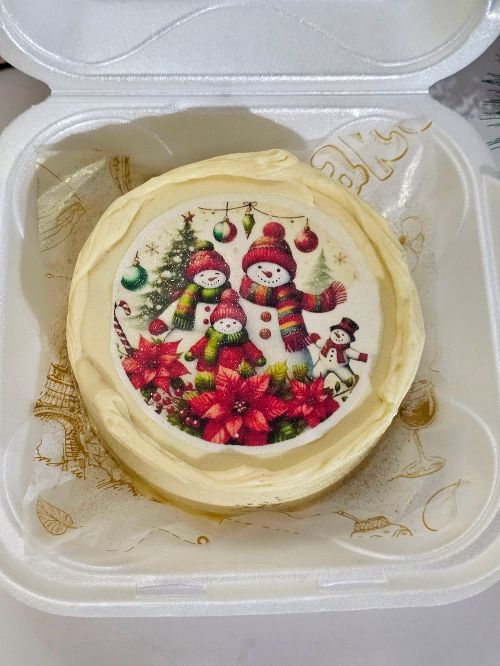 Bento cake navideños 🎄