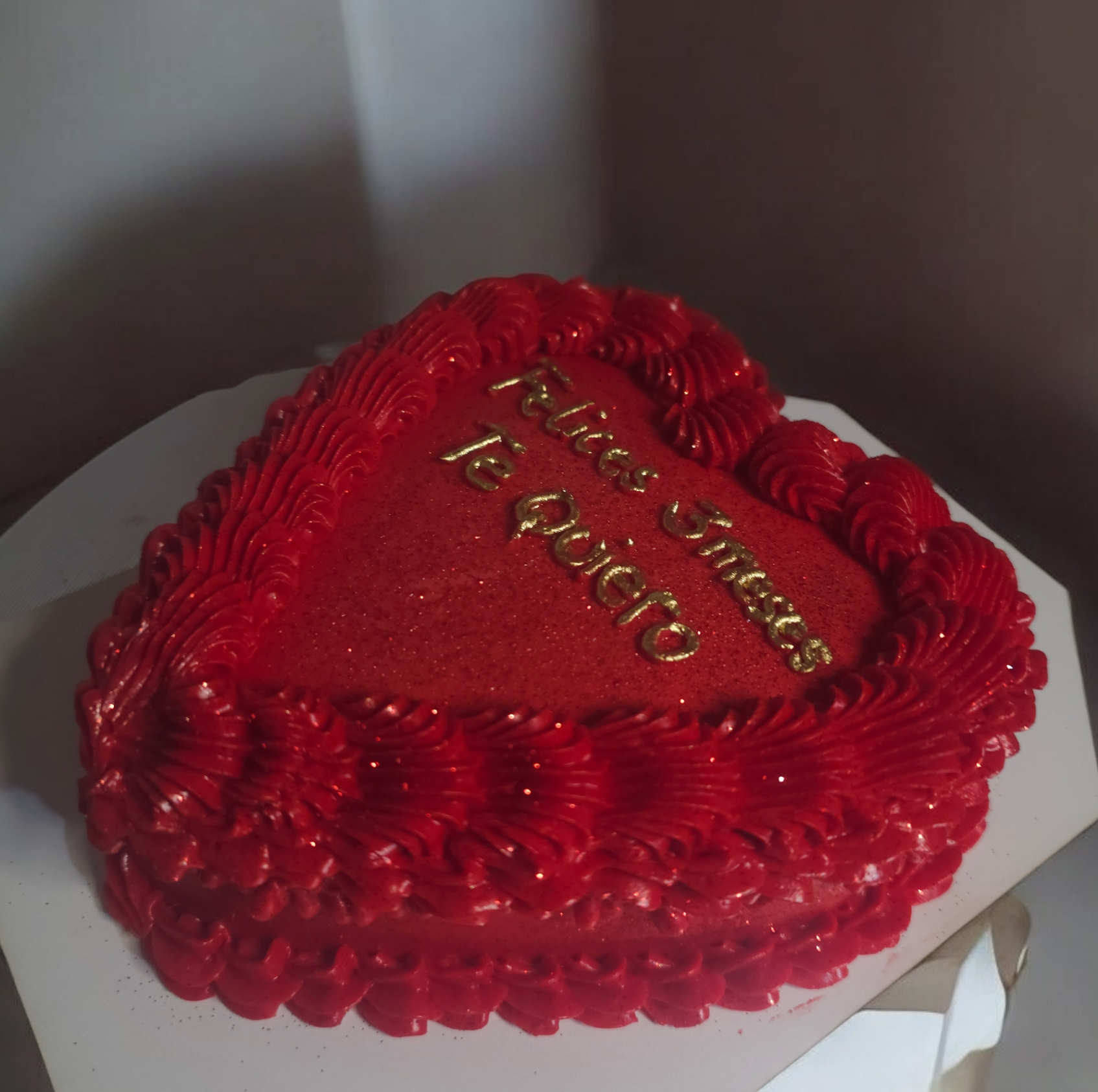 Torta Vintage Corazón