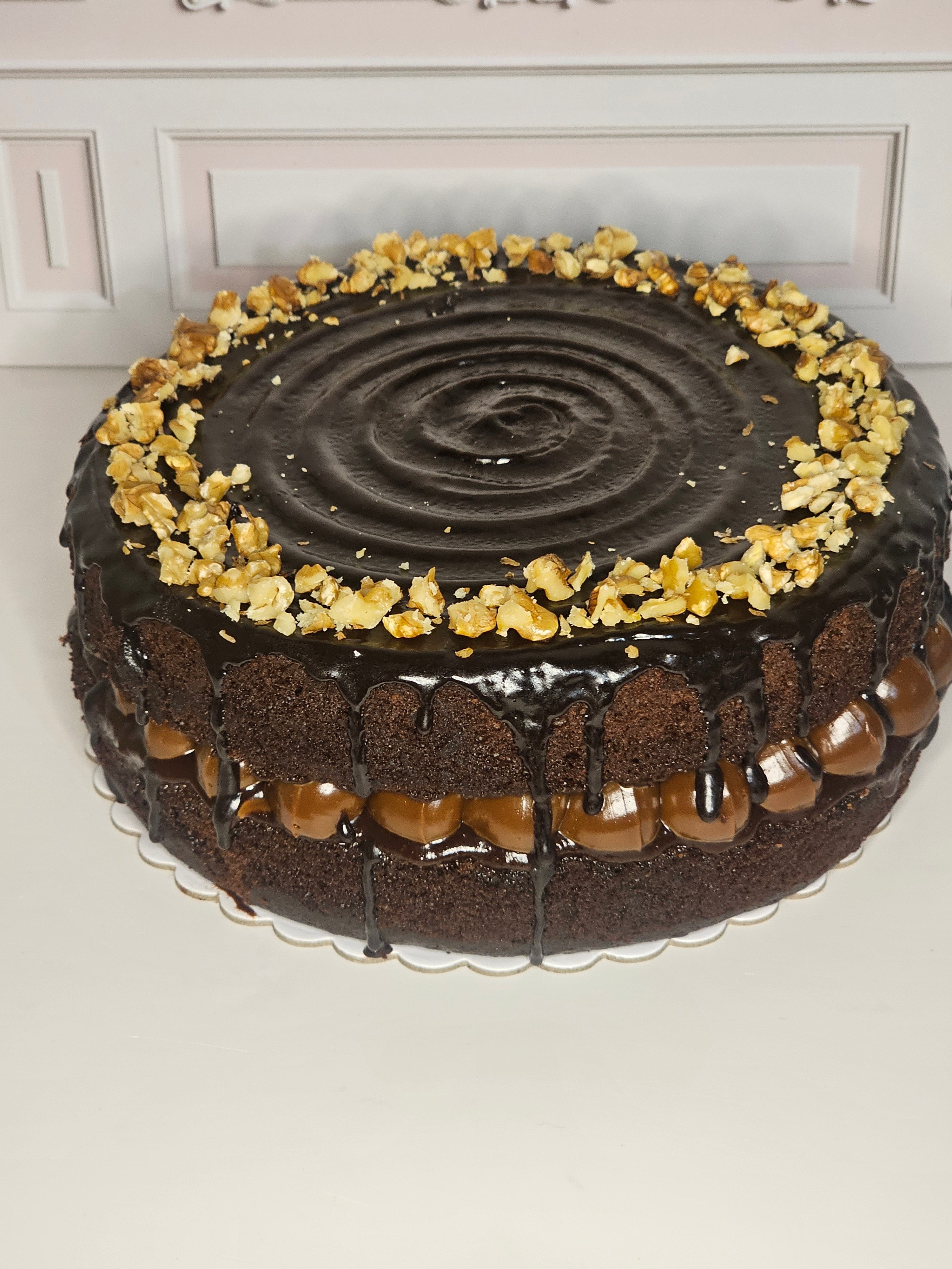 Rústico de chocolate